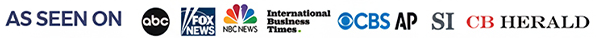Featured on ABC, Fox News, NBC News, International Business Times, CBS, AP, SI and CB Herald